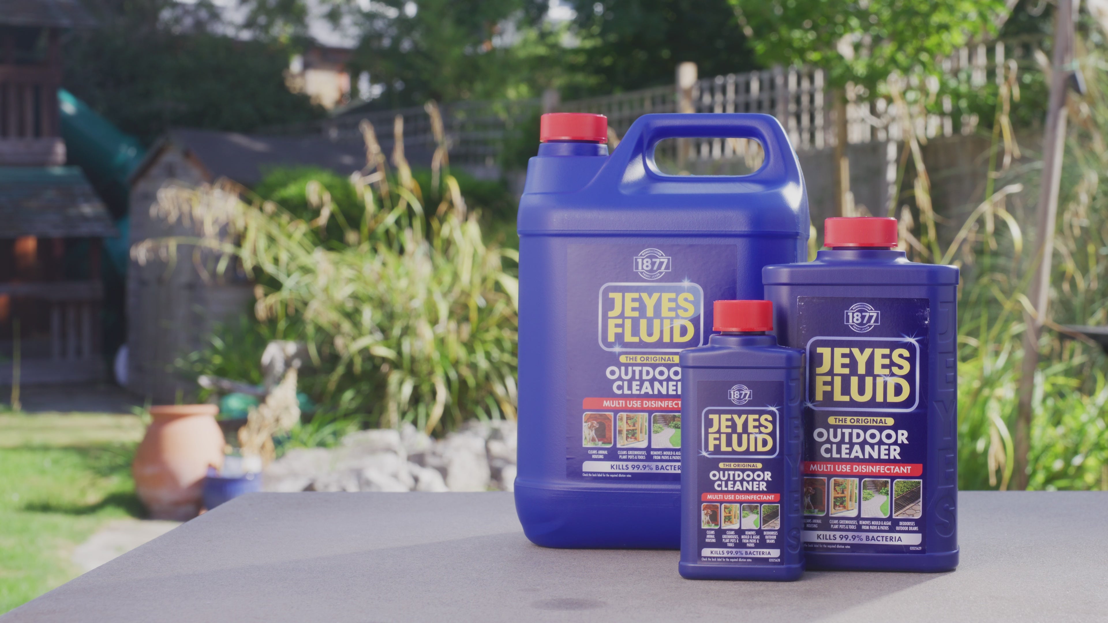 Load video: Multi-Use Outdoor Cleaner - 1 Litre