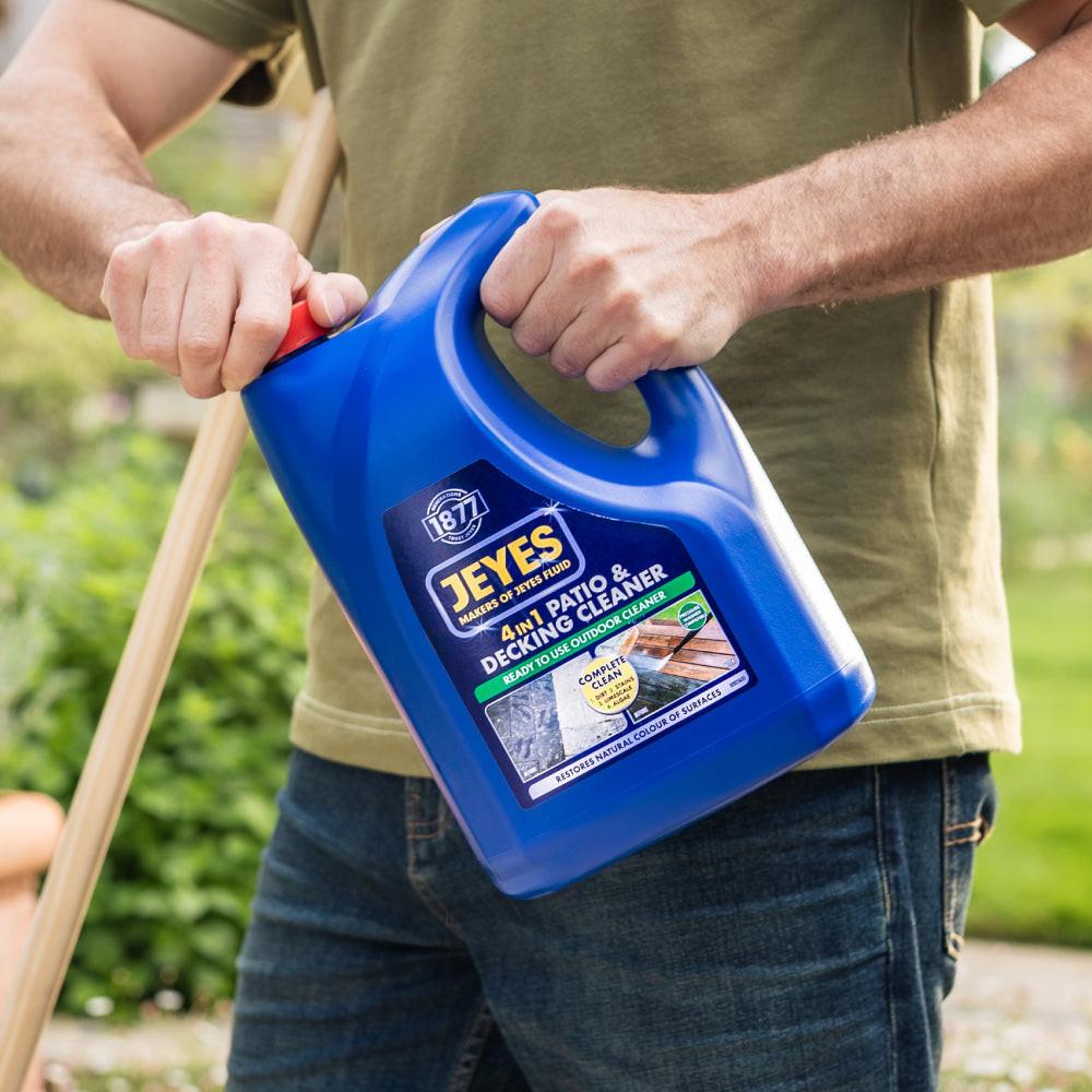 Jeyes Fluid 4 In 1 Patio & Decking Cleaner - 4 Litre