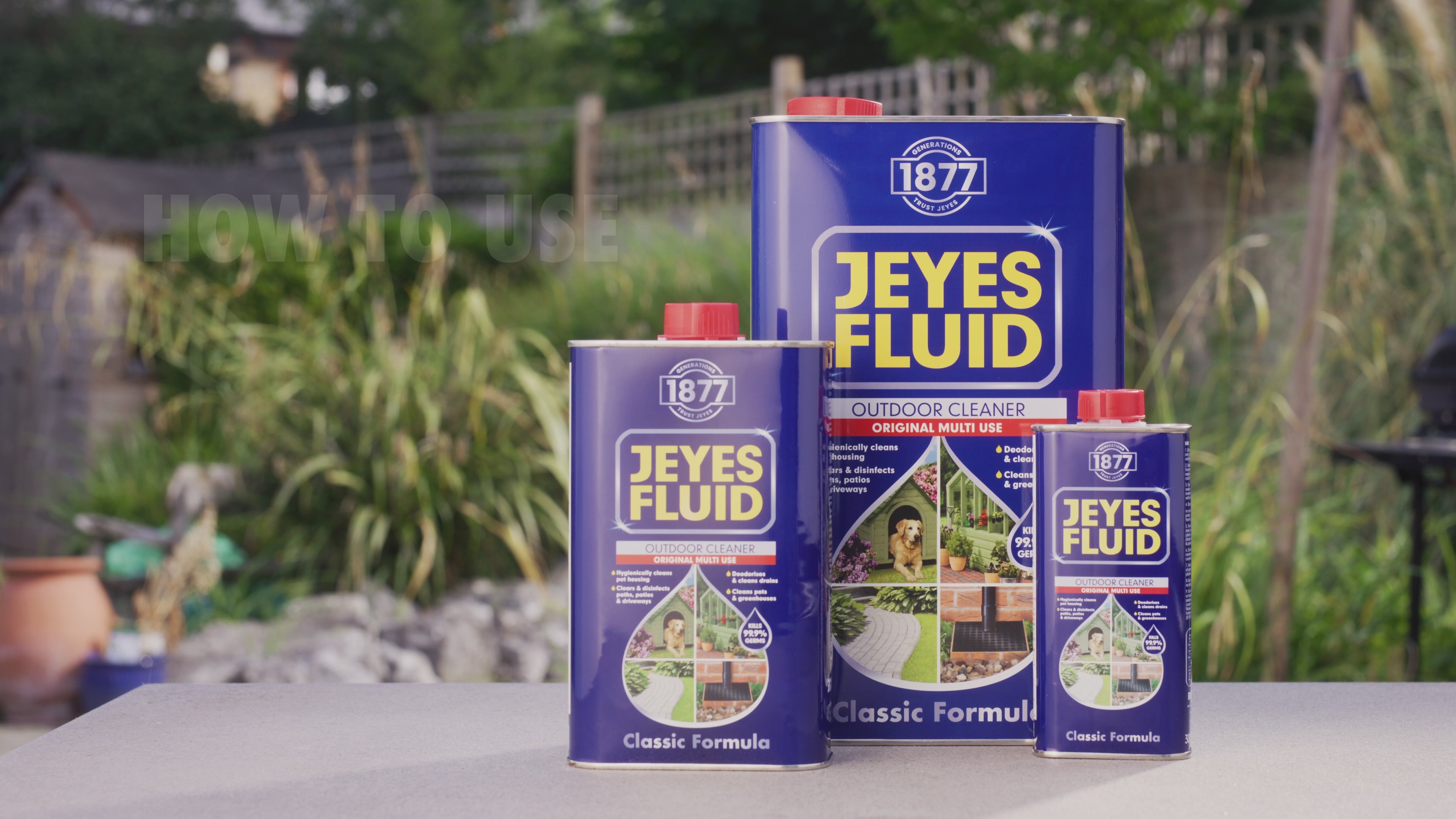 Load video: Original Classic Outdoor Disinfectant (Tin) - 300ml