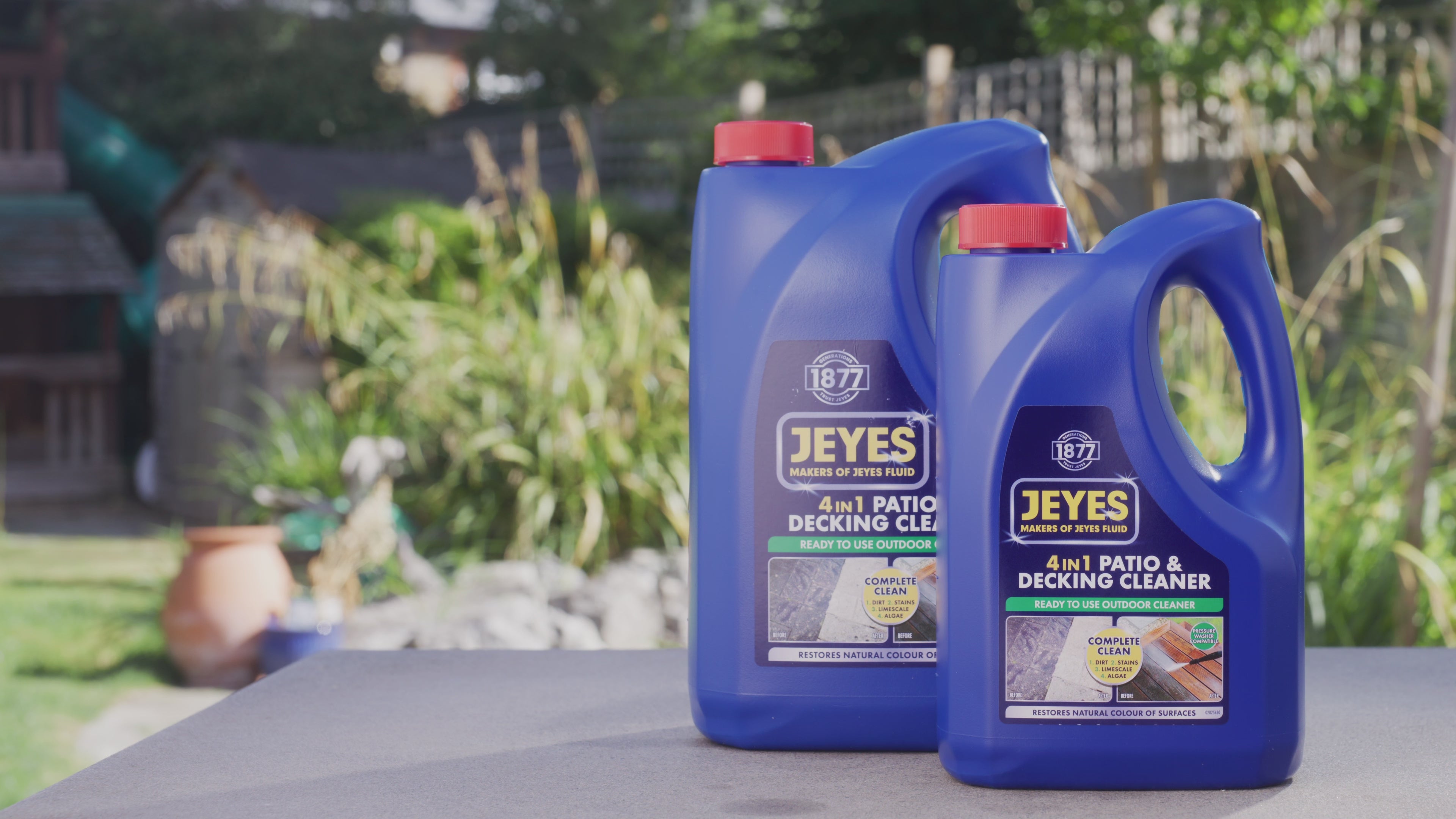 Load video: 4 In 1 Patio &amp; Decking Cleaner - 4 Litre