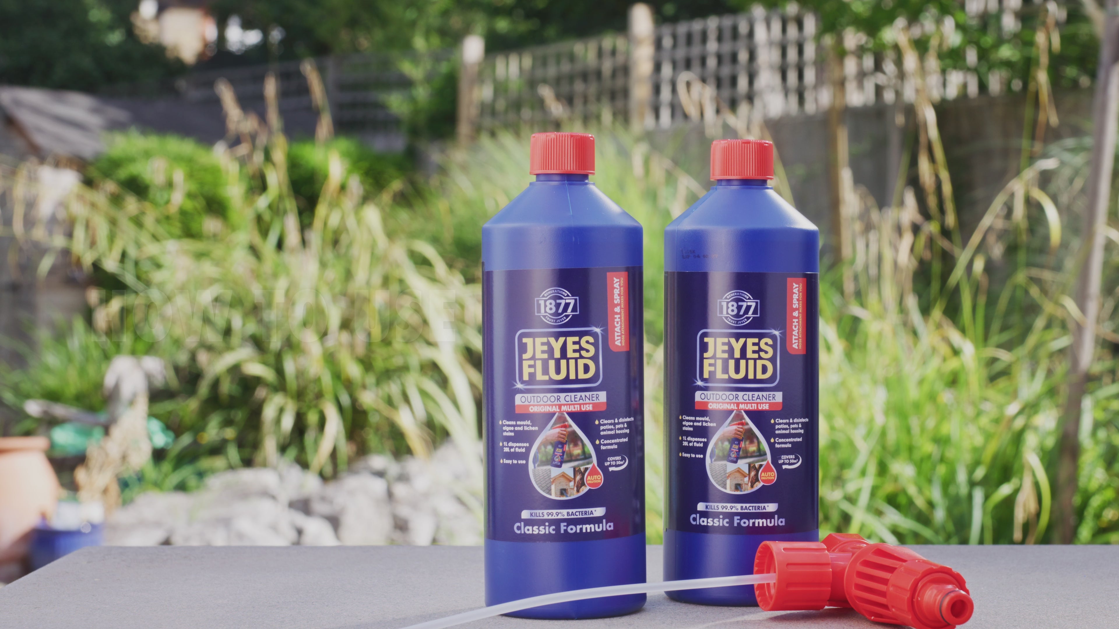 Load video: Classic Formula Attach &amp; Spray - 2 x 1 Litre