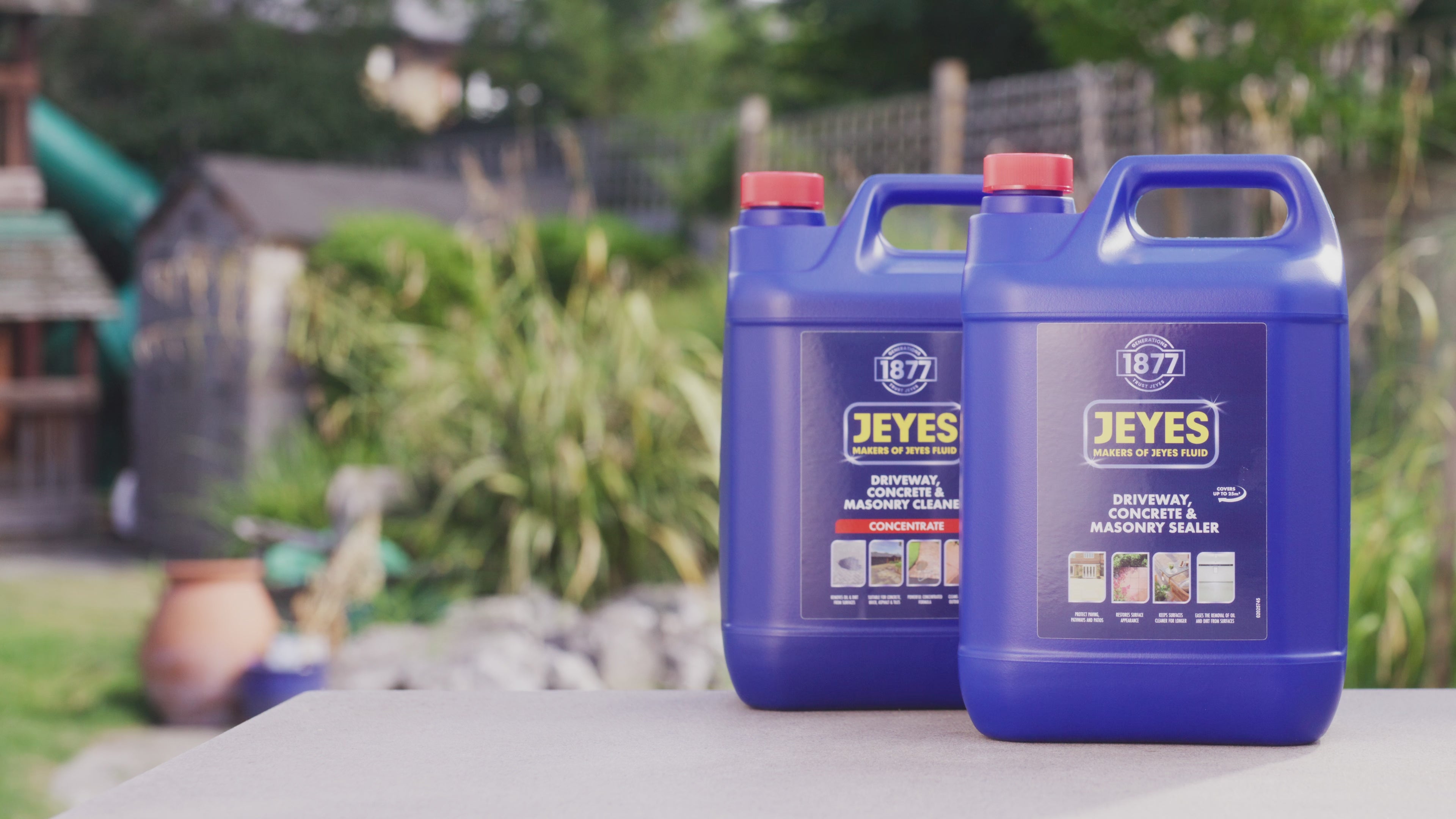 Load video: Driveway &amp; Masonry Cleaner - 5 Litre